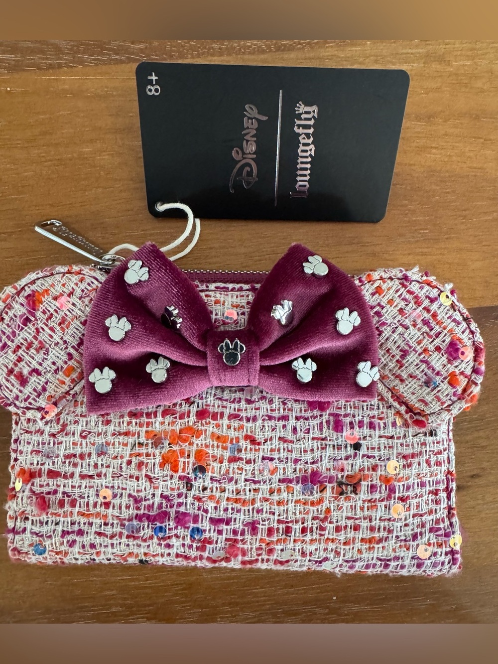 Mini Raspberry Loungefly Wallet